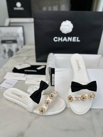 Chanel шлепанцы #129647XK