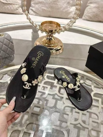 Chanel шлепанцы #269704BT