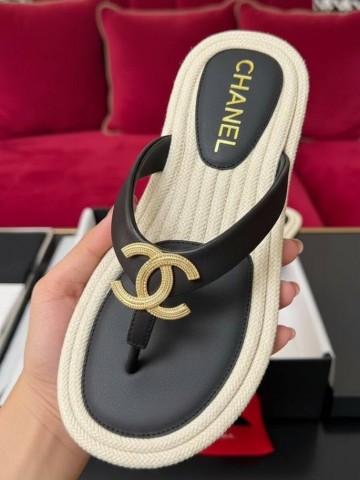 Chanel шлепанцы #215736NU