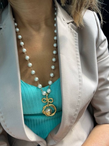 Chanel бусы #197302GR