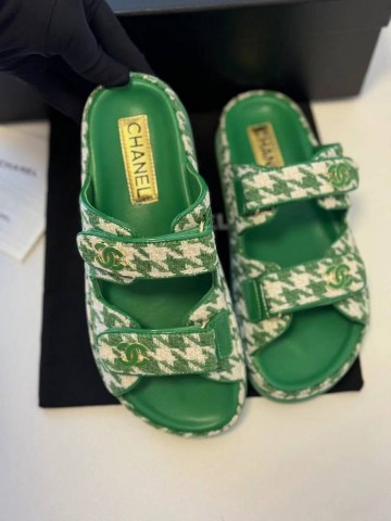 Chanel шлепанцы #208930NT