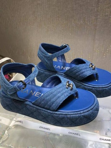 Chanel босоножки #700935KW