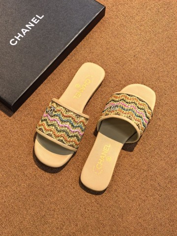 Chanel шлепанцы #557347NY