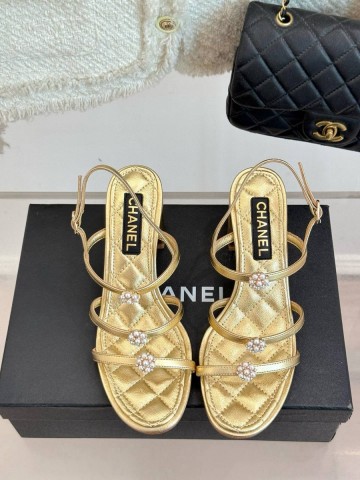 Chanel босоножки #244733VP