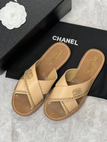 Chanel шлепанцы #102366SG