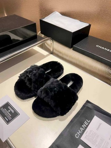 Chanel шлепанцы #448210BV