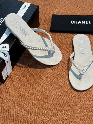 Chanel шлепанцы #296503OS