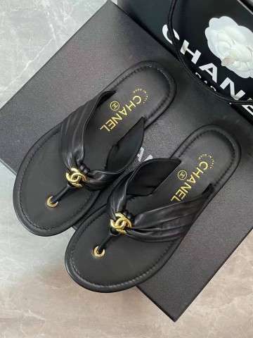 Chanel шлепанцы #504597LG