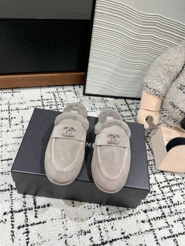 Chanel мюли #307133BK
