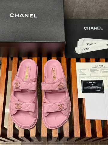 Chanel шлепанцы #178794WW