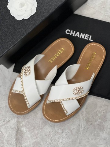 Chanel шлепанцы #629017TZ