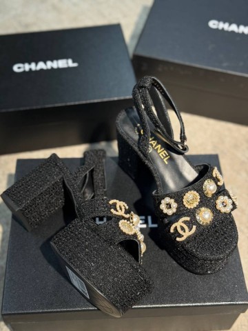 Chanel босоножки #358072KJ