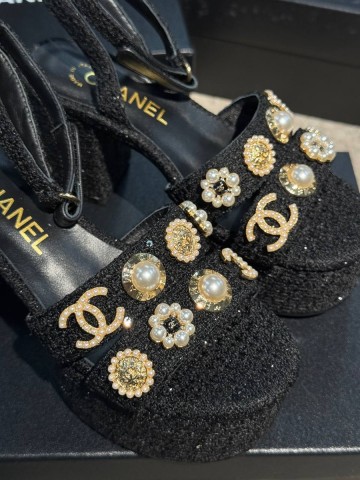 Chanel босоножки #358072KJ