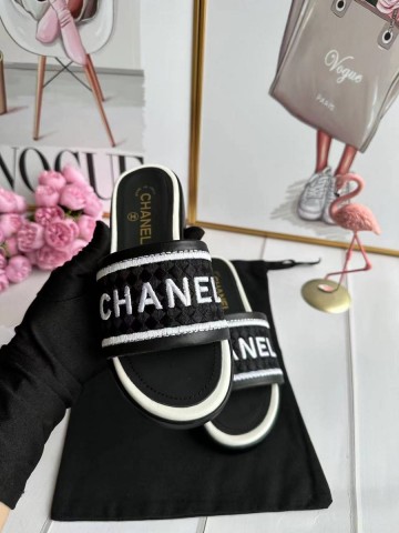 Chanel шлепанцы #373202KO