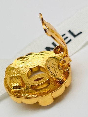 Chanel клипсы #400296JB