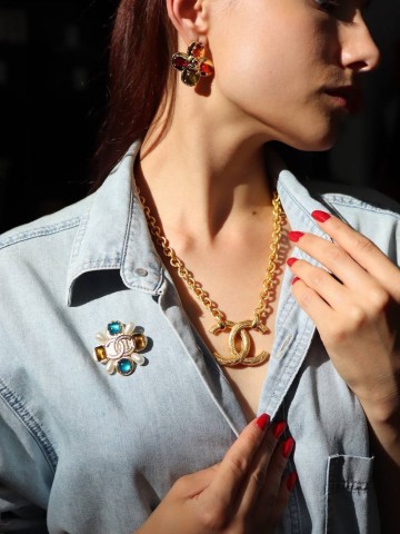 Chanel брошь #401785NT