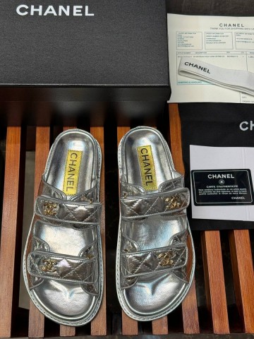 Chanel шлепанцы #120586SE