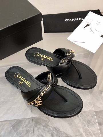 Chanel шлепанцы #159828DL