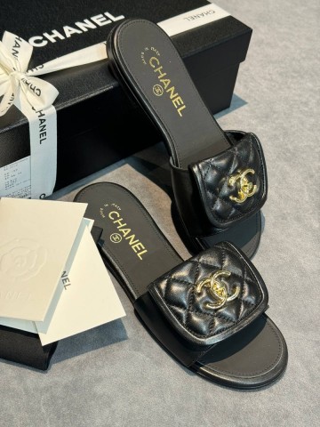 Chanel шлепанцы #527391LU