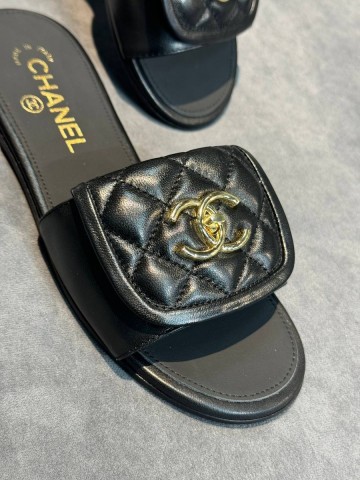Chanel шлепанцы #527391LU