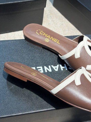 Chanel шлепанцы #104858WG