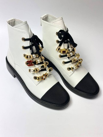 Chanel Combat ботинки #668296OC