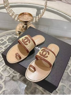 Chanel шлепанцы