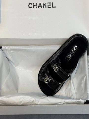 Chanel шлепанцы #386346OZ
