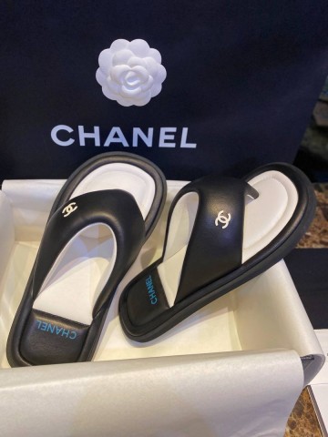 Chanel шлепанцы #574558DM