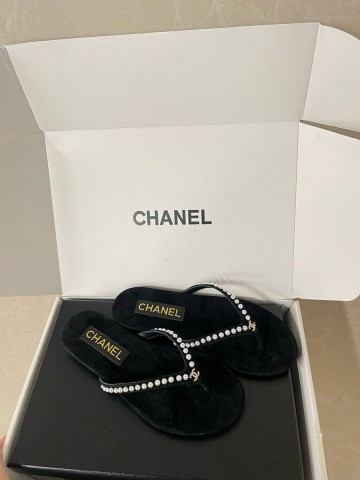 Chanel шлепанцы #595332CY
