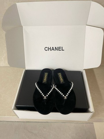 Chanel шлепанцы #595332CY
