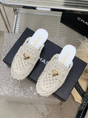 Chanel мюли #619331DR