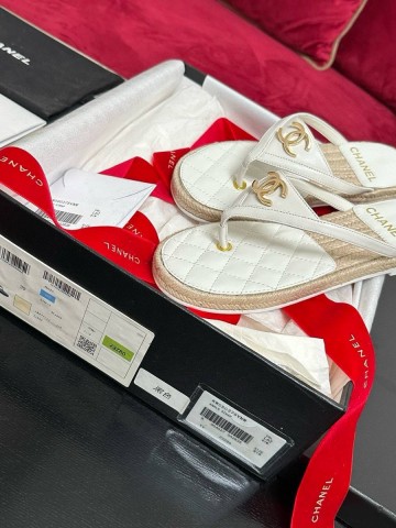 Chanel шлепанцы #643488JL