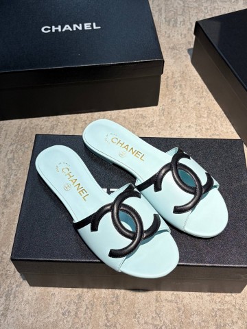 Chanel шлепанцы #219358DB