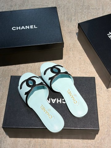 Chanel шлепанцы #219358DB