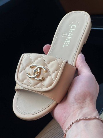 Chanel шлепанцы #540581ND