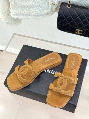 Chanel шлепанцы #965438KM