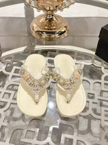 Chanel шлепанцы #226017DH