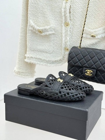 Chanel мюли #536136PO
