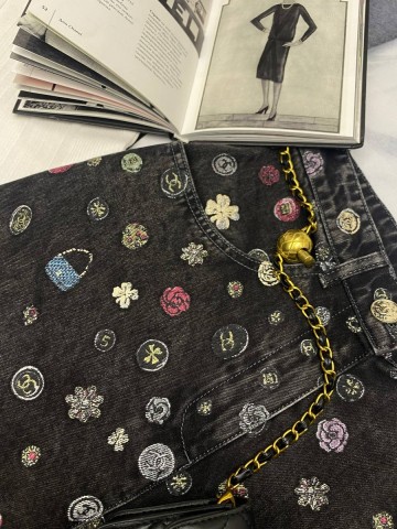 Chanel джинсы #713664GS