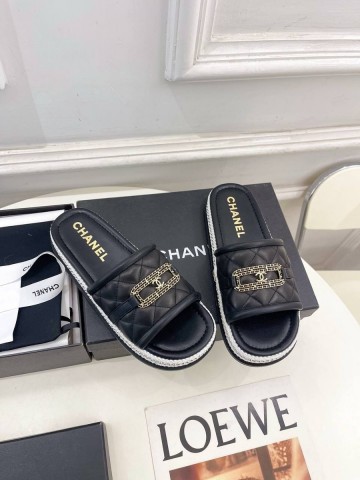 Chanel шлепанцы #725348YT