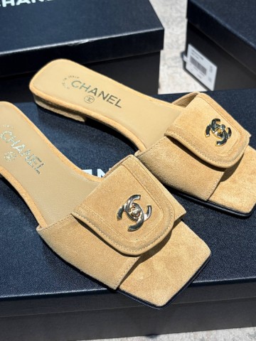 Chanel шлепанцы #607591HW