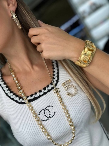 Chanel серьги #856605CR