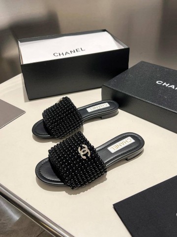 Chanel шлепанцы #288201BG