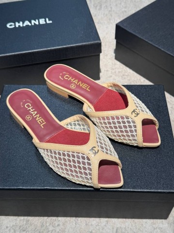 Chanel шлепанцы #936405SV