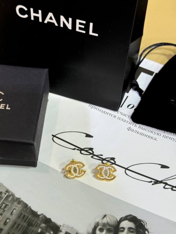 Chanel серьги #936393DA
