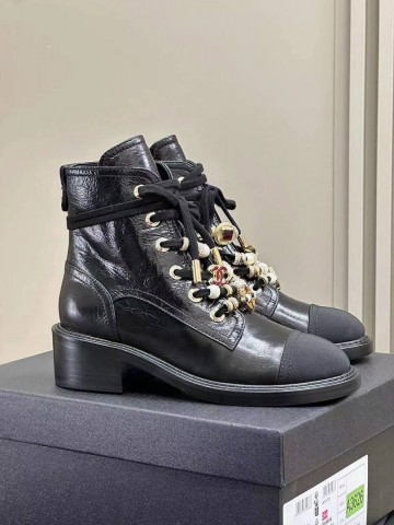 Chanel Combat ботинки #570676FC