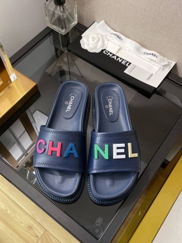 Chanel шлепанцы #273576EB