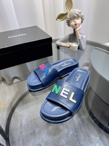 Chanel шлепанцы #273576EB