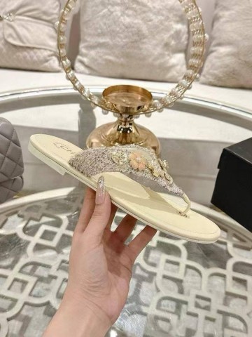 Chanel шлепанцы #385388GF